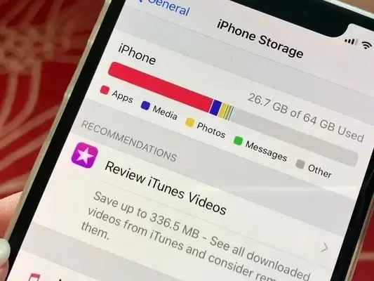 Method Three- Checking Your Phone Storage Space