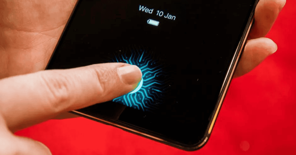 discover app fingerprint not turning on