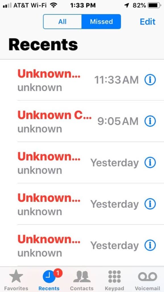 Why Do I Have So Many Unknown Contacts