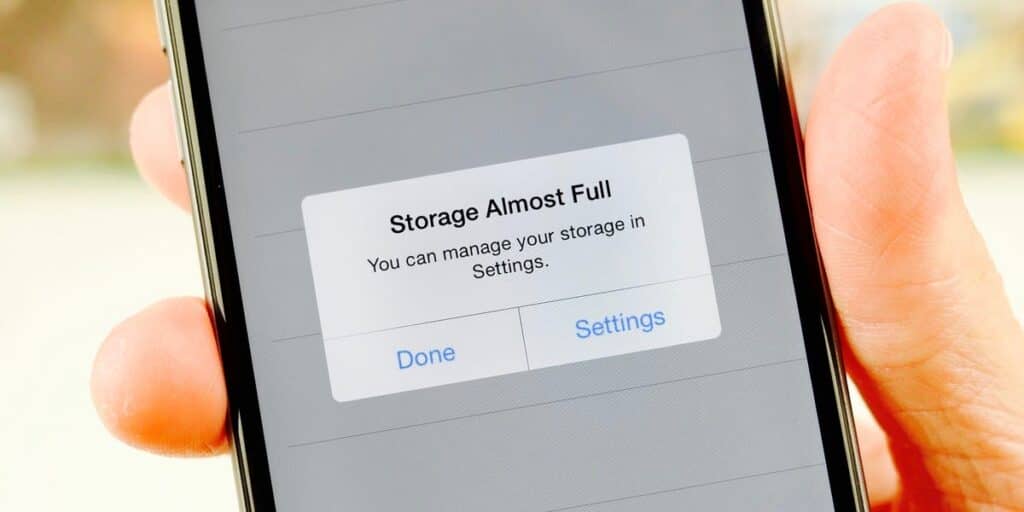 Your Phone’s Memory May Be Full