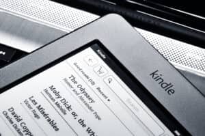 black-and-white-Kindle